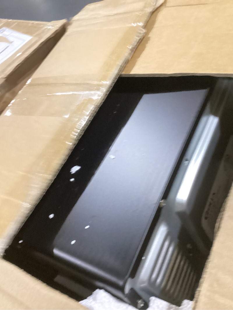 Condition photo showing Good Condition for countertop mini 4 slice toaster oven, compact 9.6l mini toaster oven, even heating, for toast, 8" pizza?bake and broil in apartment, dorm, suitable for 2-3 persons