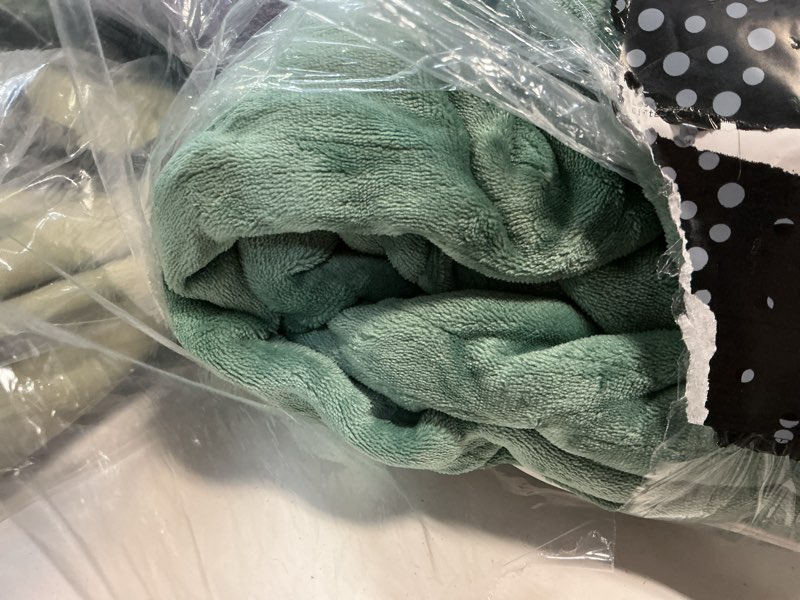 Condition photo showing Good Condition for electric blanket full heated blanket 72''x84'' - ultra soft silky flannel and fluffy sherpa heating blanket with 5 heating levels & 10 hrs timer, etl certified & overheat protection, gifts for grandma 05-hunter green full 72" x 84"