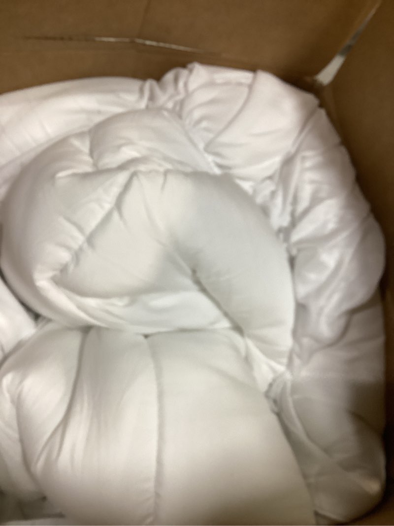 Condition photo showing As Is for CHOKIT Full Mattress Topper, Extra Thick Pillow Top Mattress Pad for Back Pain Relief, Cooling Bed Topper Mattress Cover with 8-21 Inch Deep Pocket White Full