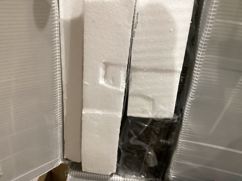 Condition photo showing Good Condition for King Size Bed Frame with Modern Headboard, Metal Platform Bed Base with Strong Support, No Box Spring Needed, Easy Assembly, Noise Free?Black King 12 INCH