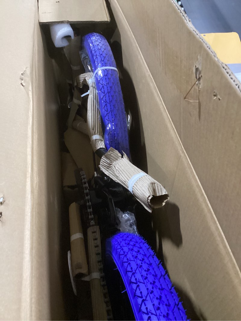 Condition photo showing New/Like New for JOYSTAR Brockway Freestyle Kids BMX Bikes 20" 24" Kids Bicycles for 6-14 Years Old Boys Girls and Beginner-Level Riders 2 Pegs Multiple Colors Blue 20 Inch Wheels