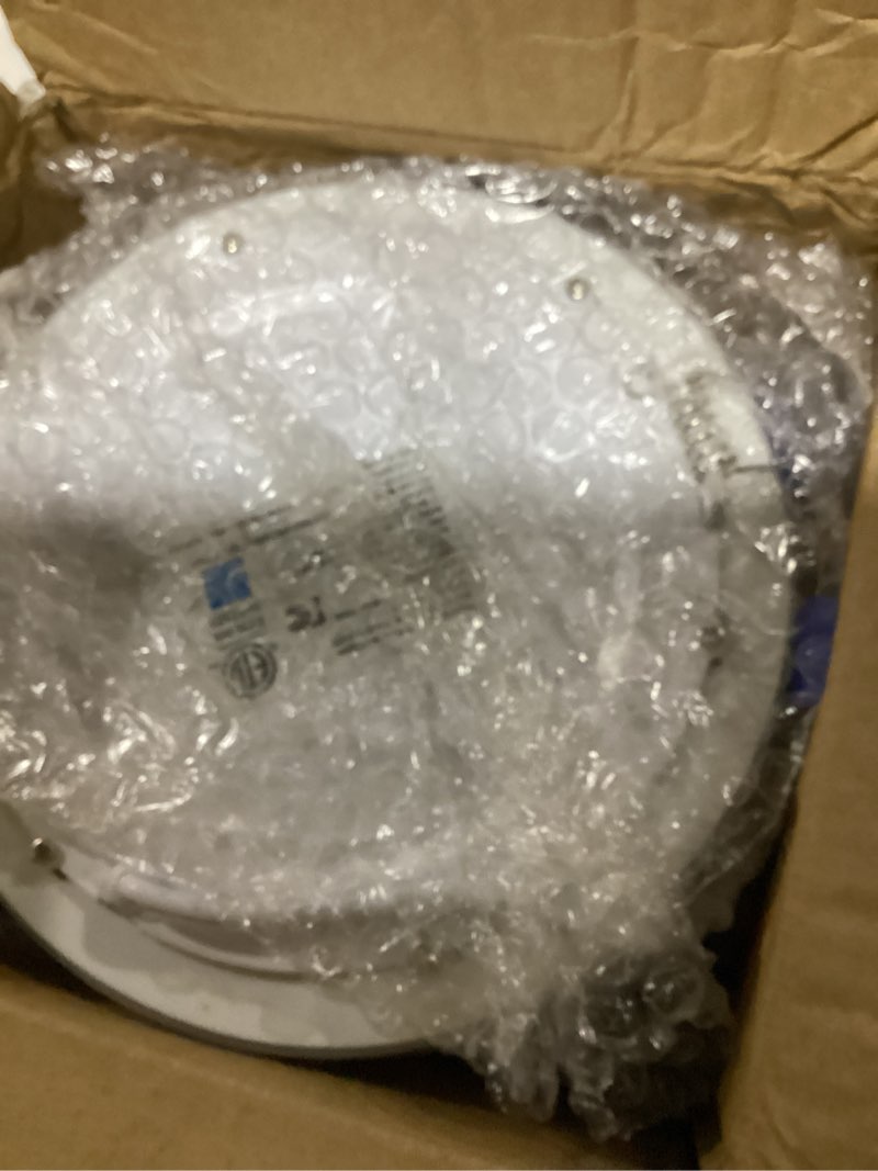 Condition photo showing Good Condition for meconard 6 pack 6 inch 5cct led recessed lighting with night light, 2700k/3000k/3500k/4000k/5000k selectable ultra-thin led recessed ceiling lights, 12w=110w, 1050lm, dimmable canless wafer downlight white 6 inch