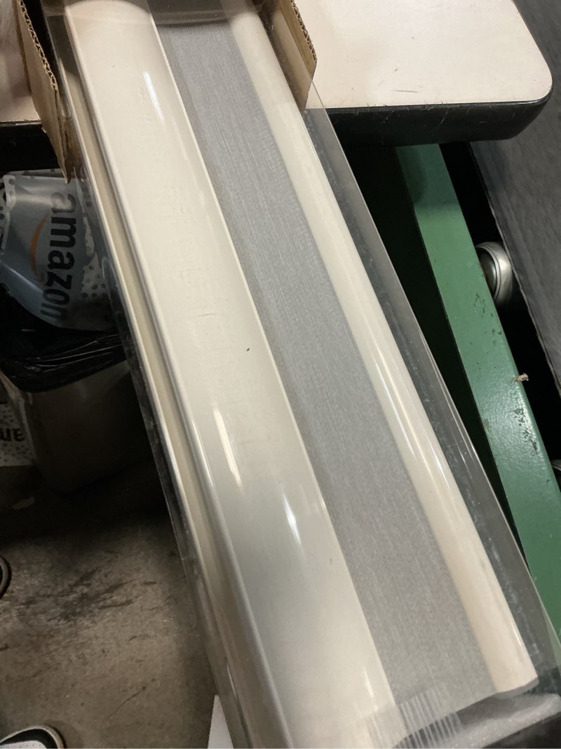 Condition photo showing Good Condition for sunfree cellular shades blackout blinds cordless honeycomb window shades for bedroom, blinds for window and door, home and office, grey, 36" w x 64" h grey(blackout) 36"w x 64"h