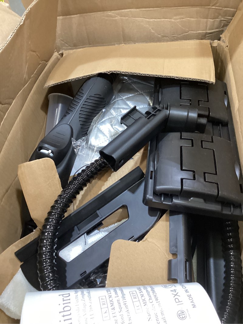 Condition photo showing Good Condition for waitbird steam cleaner, household steam cleaner, handheld steam cleaner with 21 accessories, 248 ° f high temperature, suitable for bathroom glass, floor, sofa, kitchen oil stains, toys (white) large
