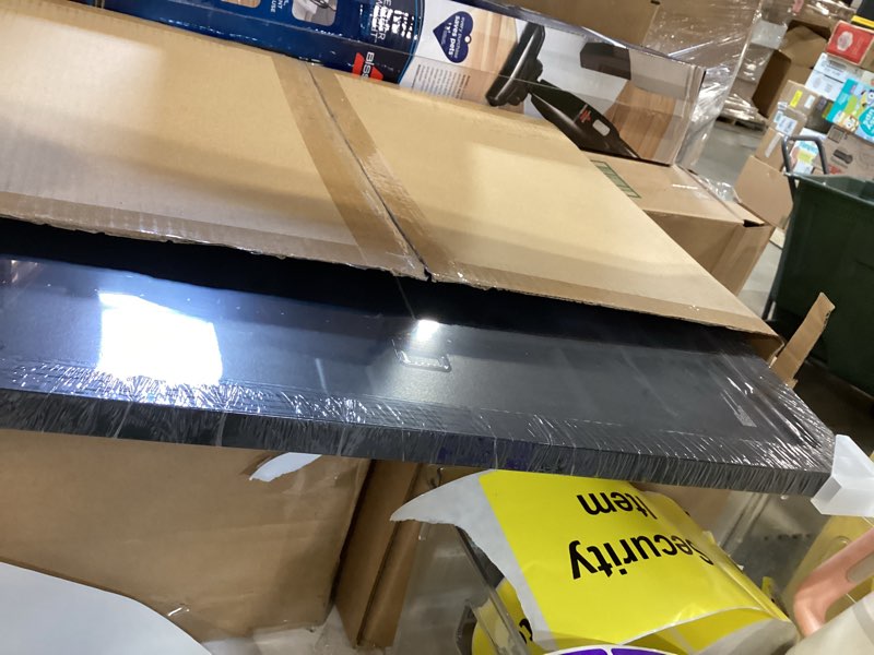Condition photo showing Good Condition for americanflat 12x18 poster frame with shatter-resistant glass - use as 11x17 frame with mat or display 12x18 photo without mat - hudson collection - wide picture frames for wall display - black black 12x18