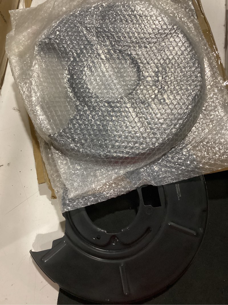 Condition photo showing Good Condition for a-premium rear side brake dust shield compatible with select bmw models - 318i 1991-1998, 318is 1992-1998, 320i 1992-2004, 323ci 2000, 323i 1997-2000, 325ci, 325i, 325is, 328ci, 328i, z4-2-pc set