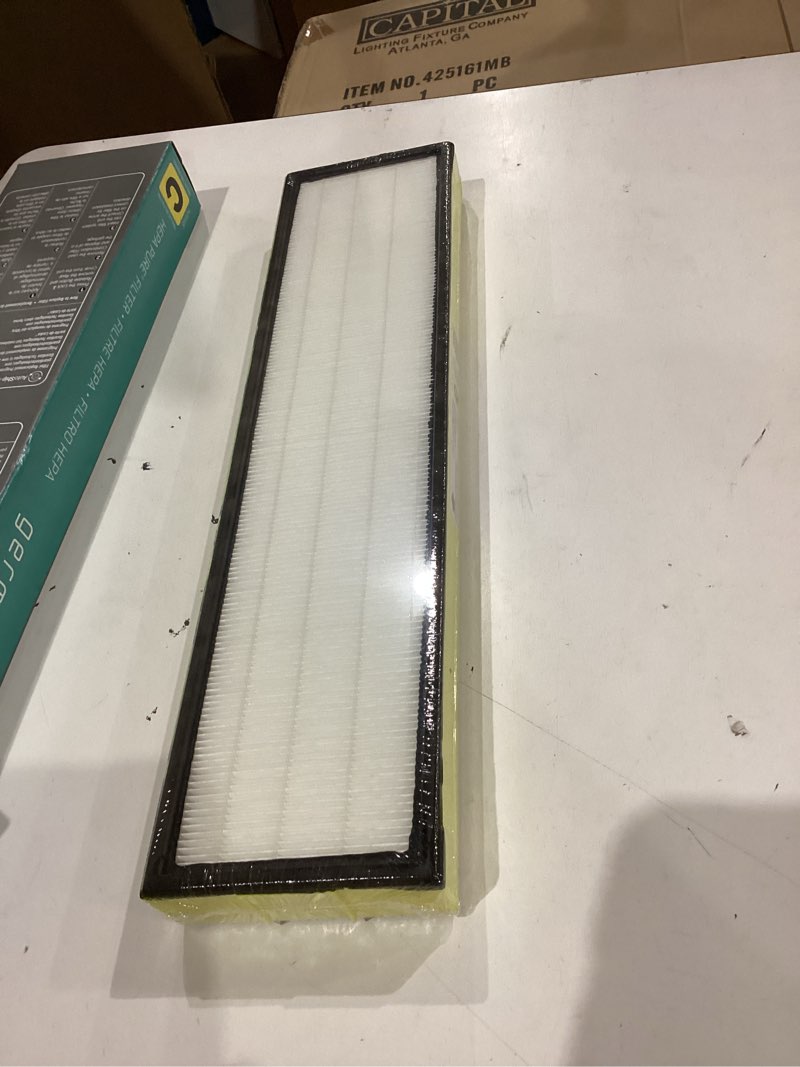 Condition photo showing Good Condition for germ guardian flt5000 true hepa genuine air purifier replacement filter c for germguardian ac5000e, ac5250pt, ac5300b, ac5350b, cdap5500, and more hepa pure 1.0