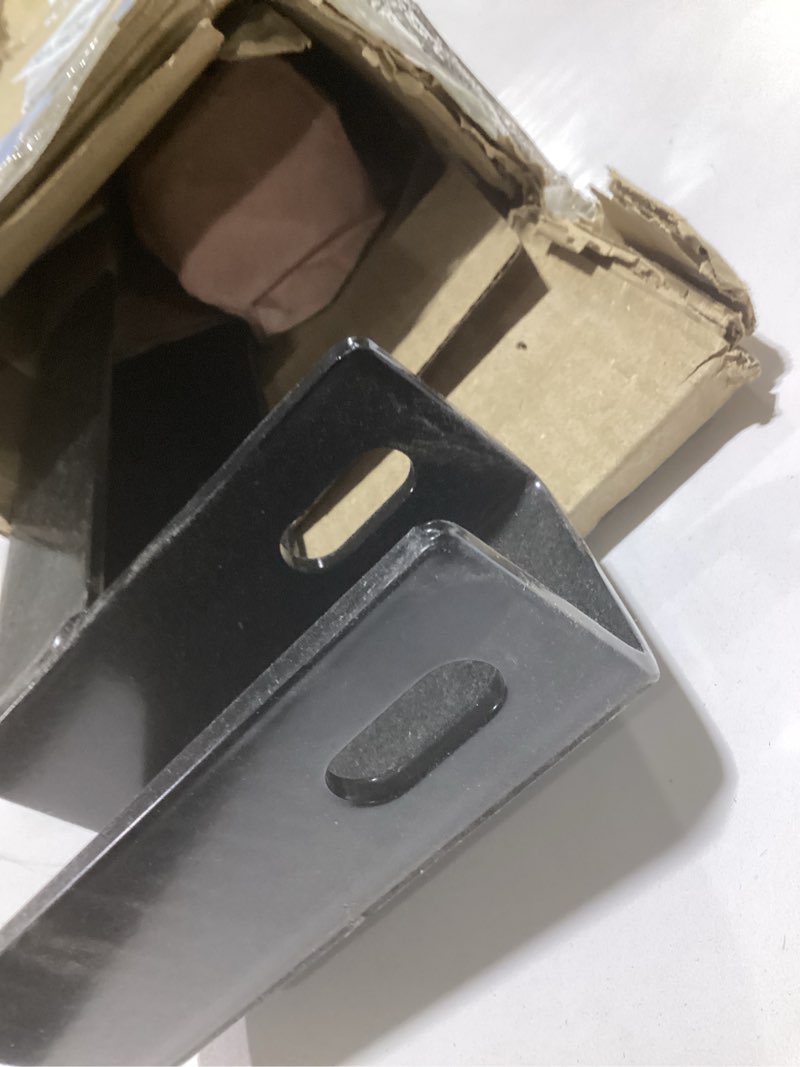 Condition photo showing As Is for RealTruck BACKRACK Hardware Kit for use w/ 21" Toolbox, Black, No Drill | 30221TB | Fits 2017-2025 Ford F-250/F-350 Aluminum Body