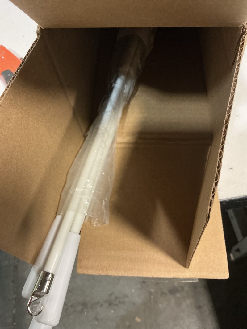 Condition photo showing New/Like New for bokon 4 pcs blinds wand replacement with hook and handle white fiberglass long vertica blind wand for windows curtain door shades opener accessory (24 inch)