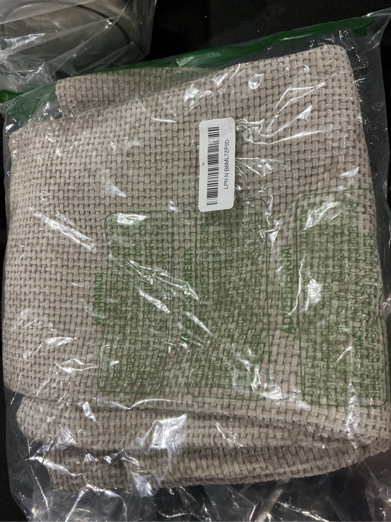 Condition photo showing Good Condition for MIULEE Pack of 2 Couch Throw Pillow Covers 20x20 Inch Light Khaki Boho Accent Decorative Pillow Cove