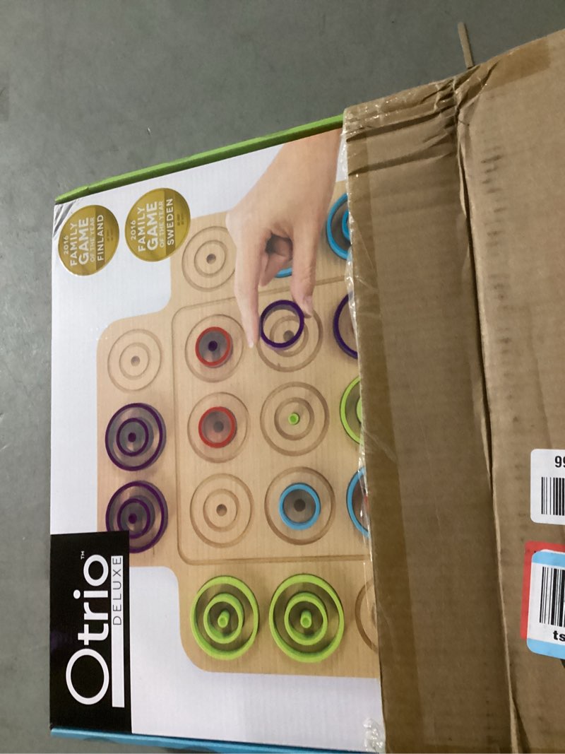 Condition photo showing Good Condition for spin master games, otrio wood strategy game, interactive puzzle game, stem activity, 2 players, for ages 8 &up
