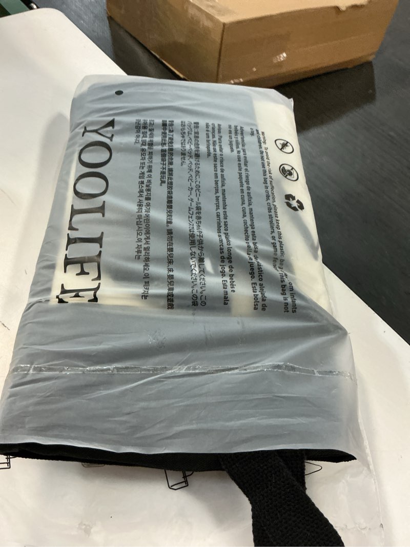 Condition photo showing Good Condition for yoolife mothers day gifts - initial canvas tote bag & makeup bag, birthday gifts for women mom sister friends