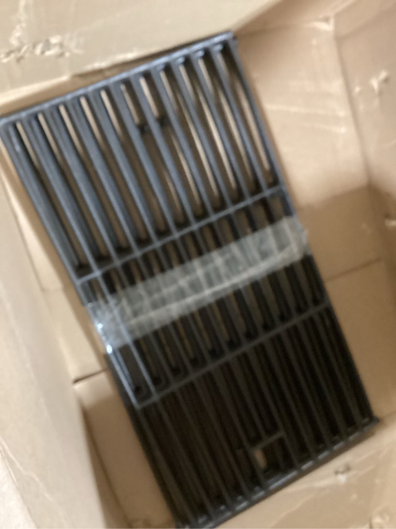 Condition photo showing Good Condition for ggc 19 1/4" grill grates for brinkman 810-8500-s 810-8501-s 810-8502-s, cast iron grill replacement parts for charmglow 720-0234, jenn-air 720-0337 720-0062 720-0062-lp, nexgrill 720-0003
