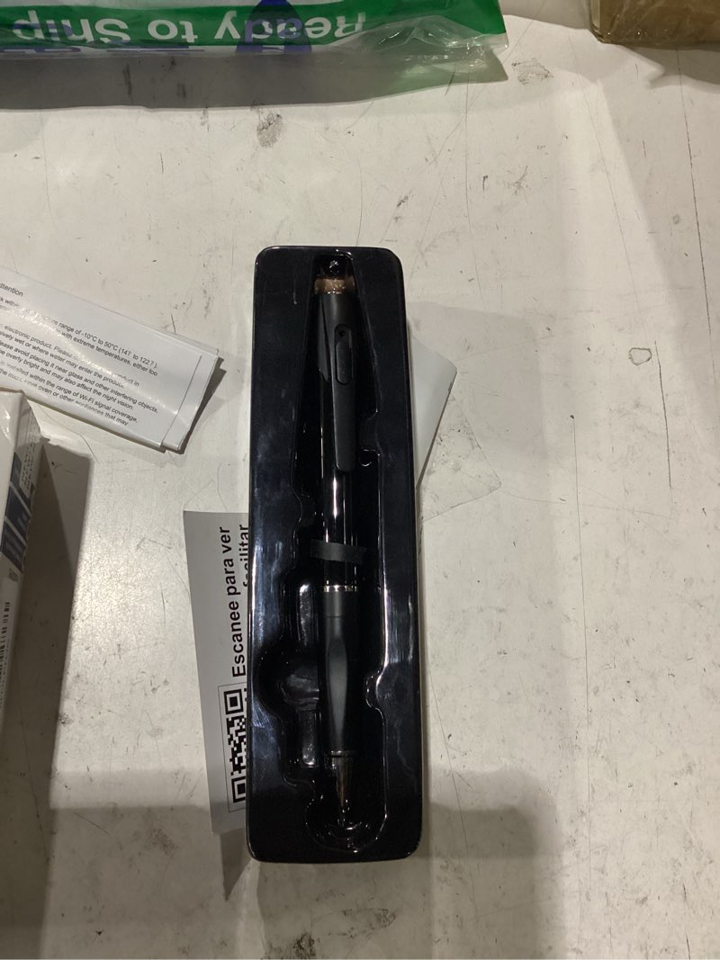 Condition photo showing New/Like New for 1080p motion-activated camera pen with wi-fi & app alerts, 32gb included, portable hidden cam 100-degree view angle, 250mah rechargeable battery -no audio style 1