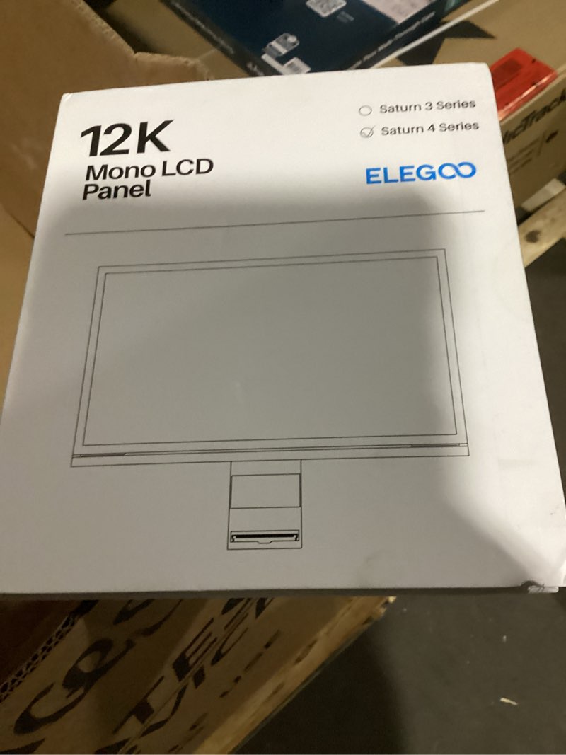 Condition photo showing Good Condition for elegoo original 10" 12k lcd for saturn 4 /saturn 4 ultra resin 3d printer