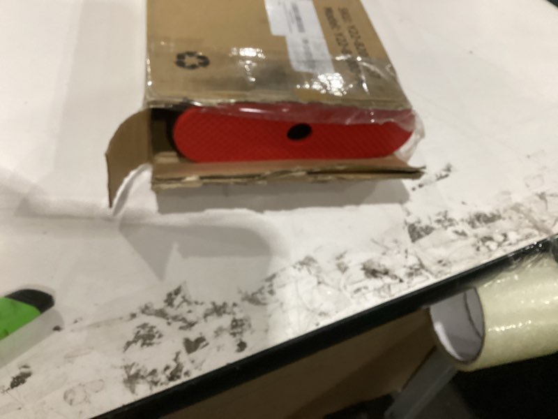 Condition photo showing As Is for Pull Up Bar for Doorway: Sportneer Strength Training Pull-up Bars without Screw - Adjustable Width Locking Mechanism Chin Up Bar, Thickened Steel Max Limit 440 lbs Upper Body Fitness Pullup Bars for Home (Black-Red)