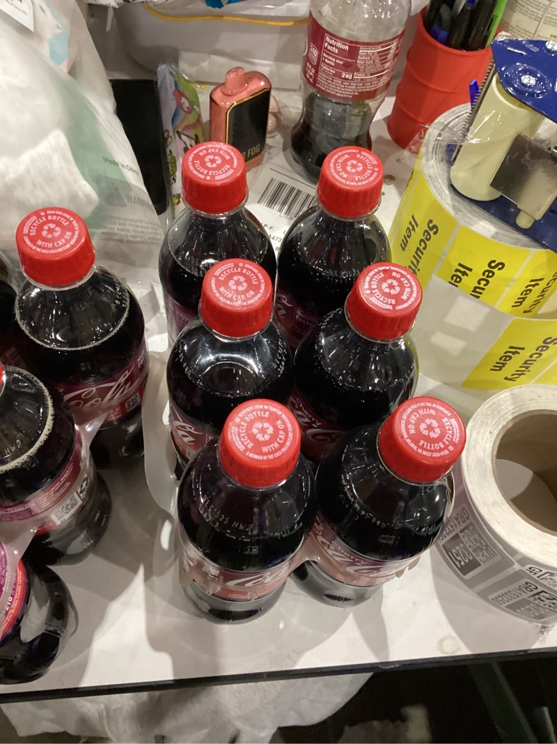 Condition photo showing New/Like New for Coca-Cola Cherry Soda Soft Drink, 16.9 fl oz, 6 Pack