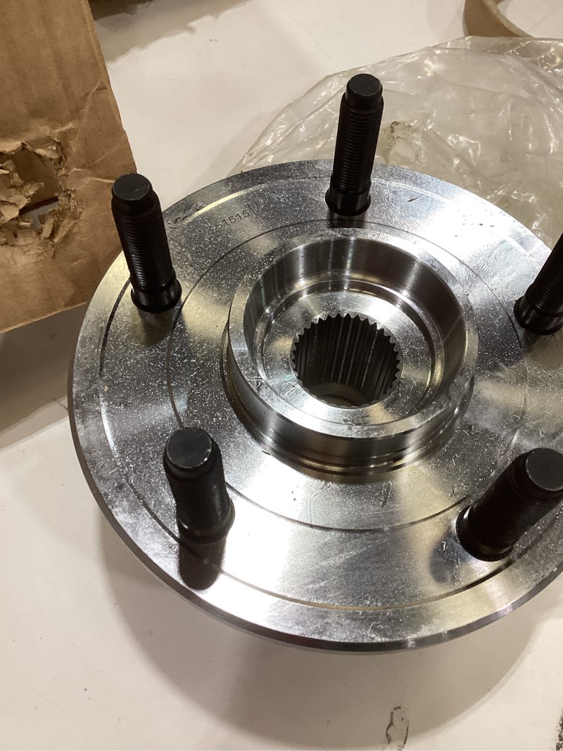 Condition photo showing As Is for a-premium 2 x rear wheel bearing and hub assembly with abs & 5-lug compatible with dodge grand caravan 2008-2011 & chrysler town & country