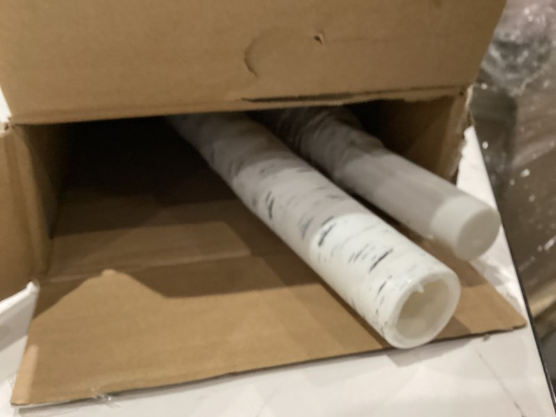 Condition photo showing As Is for 6FT 500 LED Lighted Birch Tree with Twinkle Lights, LED Birch Tree with Timer for Outdoor Indoor Home Party Yard Easter Christmas Decoration (Warm White Light)