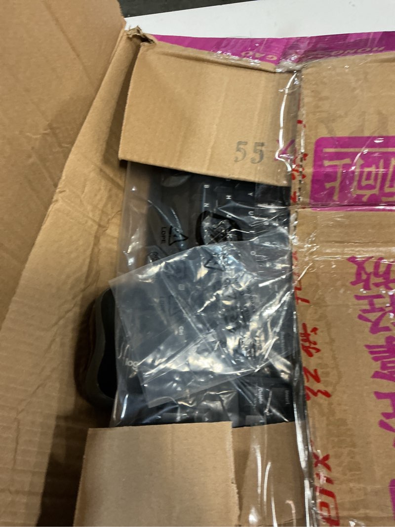 Condition photo showing Good Condition for logitech mk345 wireless keyboard and mouse combo with palm rest, 2.4 ghz usb receiver, compatible with pc, laptop, black 1