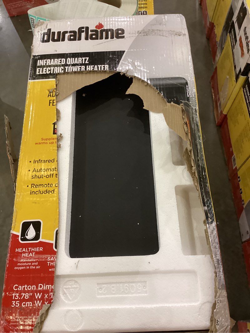 Duraflame infrared quartez electric tower heater 