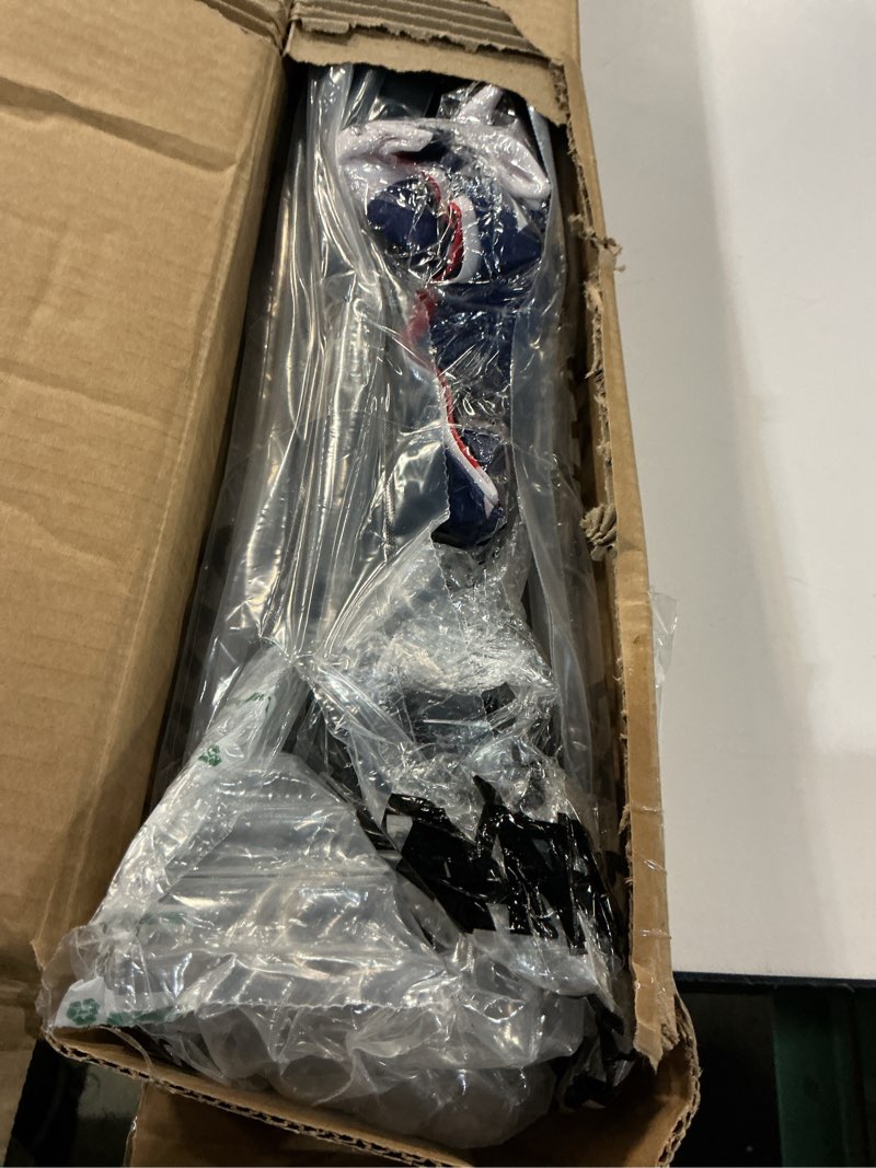 Condition photo showing As Is for NELXINJO 20ft Telescopic Flag Pole - Extra Thick Outdoor Telescoping Flag Poles with 3x5 American Flag for Residential or Commercial,Black 20FT Black - 20FT