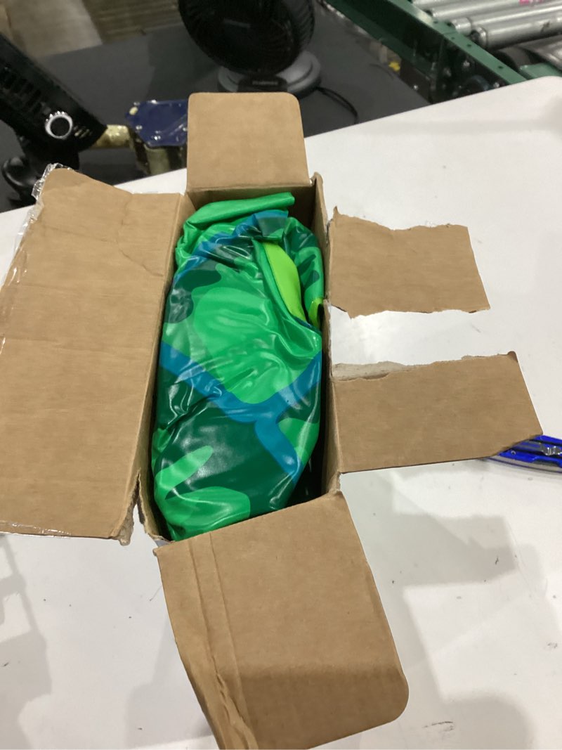 Condition photo showing As Is for intex inflatable pool float: pool toy for kids lil' sea turtle
