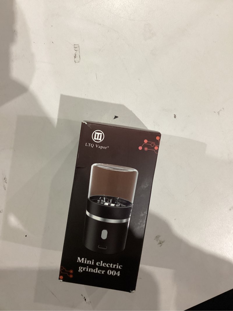 Condition photo showing New/Like New for upgraded mini electric grinder spice smart herb 400 mah with 50ml jar,easy to carry(grinder) small