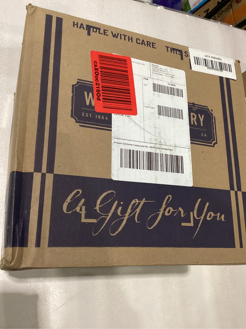 Condition photo showing New/Like New for Wine country gift baskets 