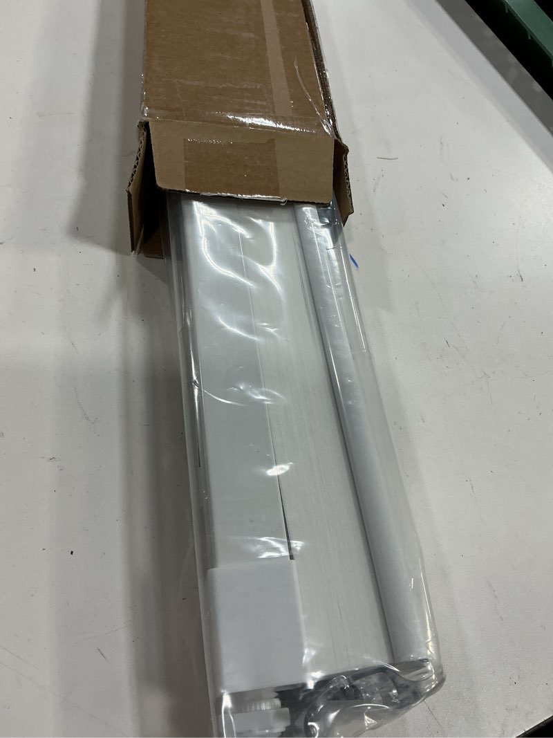 Condition photo showing New/Like New for lazblinds cordless cellular shades, no tools no drill light filtering honeycomb shades pleated blinds for windows, 22'' w x 48'' h, white light filtering-white 22'' w x 48'' h