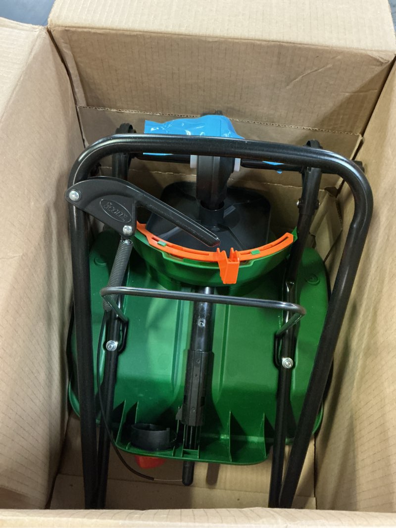 Condition photo showing As Is for scotts turf builder edgeguard mini broadcast spreader