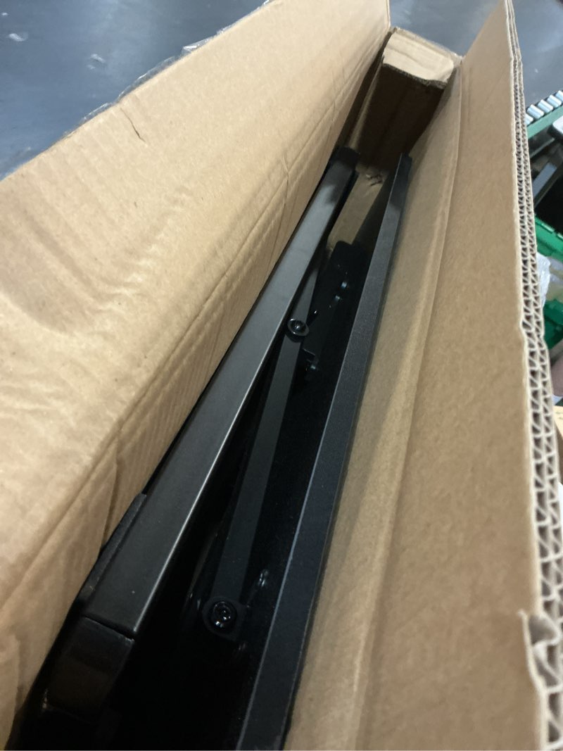 Condition photo showing As Is for mount plus kbt10 ultra slim 24" laptop, keyboard and mouse stand | sit stand adjustable riser for standing desks | lifts up to 15.6 inches in height | 5 height levels riser