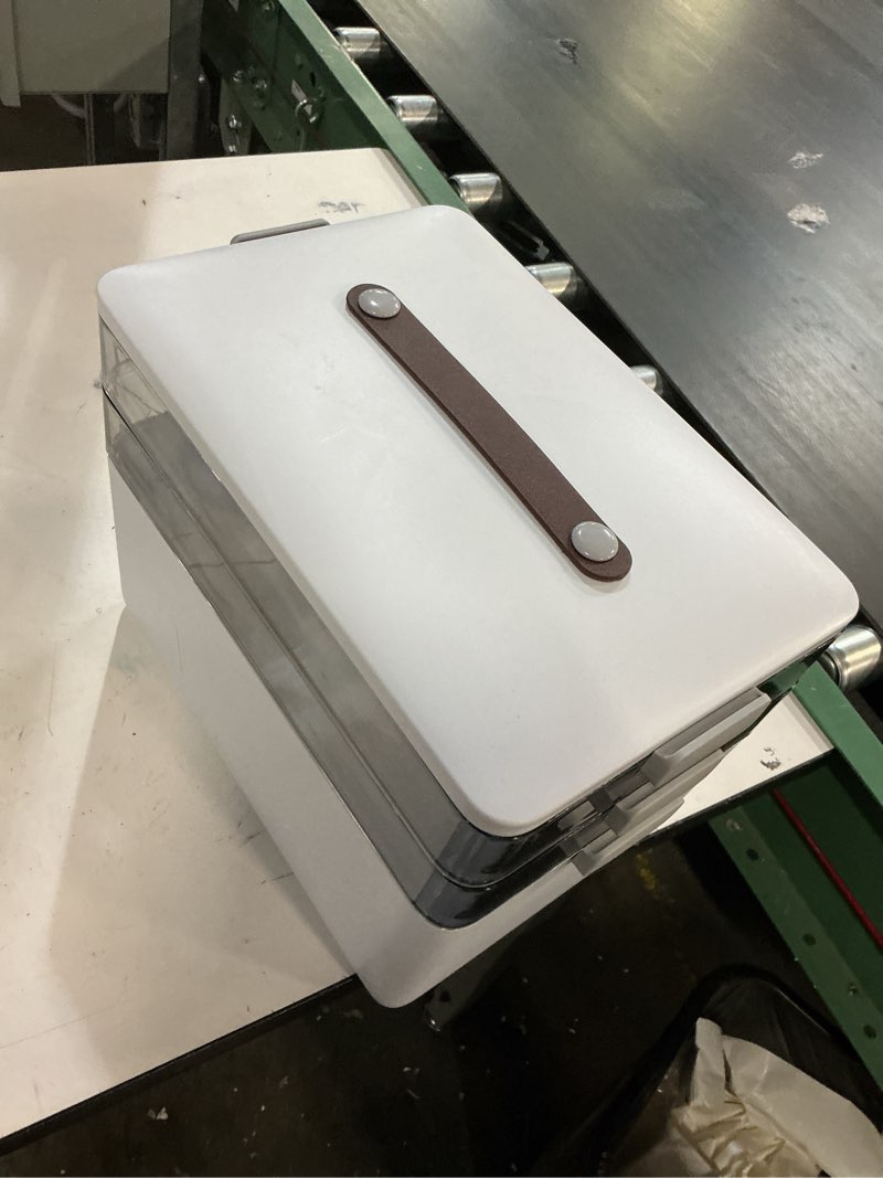 Condition photo showing As Is for JOYBOS 3-Tier Medicine Storage Box Cabinet, Empty First Aid Kit Portable Medical Supply Organizer with Leather Handle for Home 3-Tier Medicine Storage Box