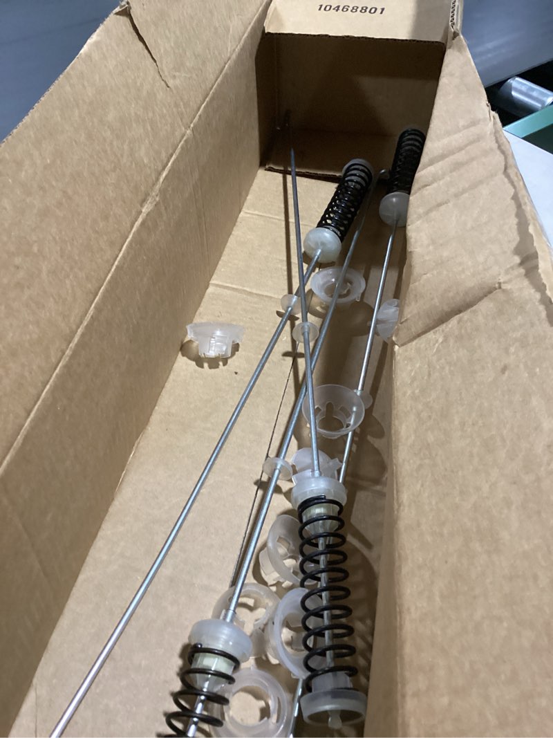 Condition photo showing Good Condition for New WTW5105HW2 WTW5100HC0 WTW5105HW0 MVW6230HW2 WTW5057LW0 WTW5100HC2 Washer Suspension Rods(4PCS), Fit for Whirlpool Kenmore Maytag Washer MVW6230HW0 WTW5100HW0 MVW6200KW2