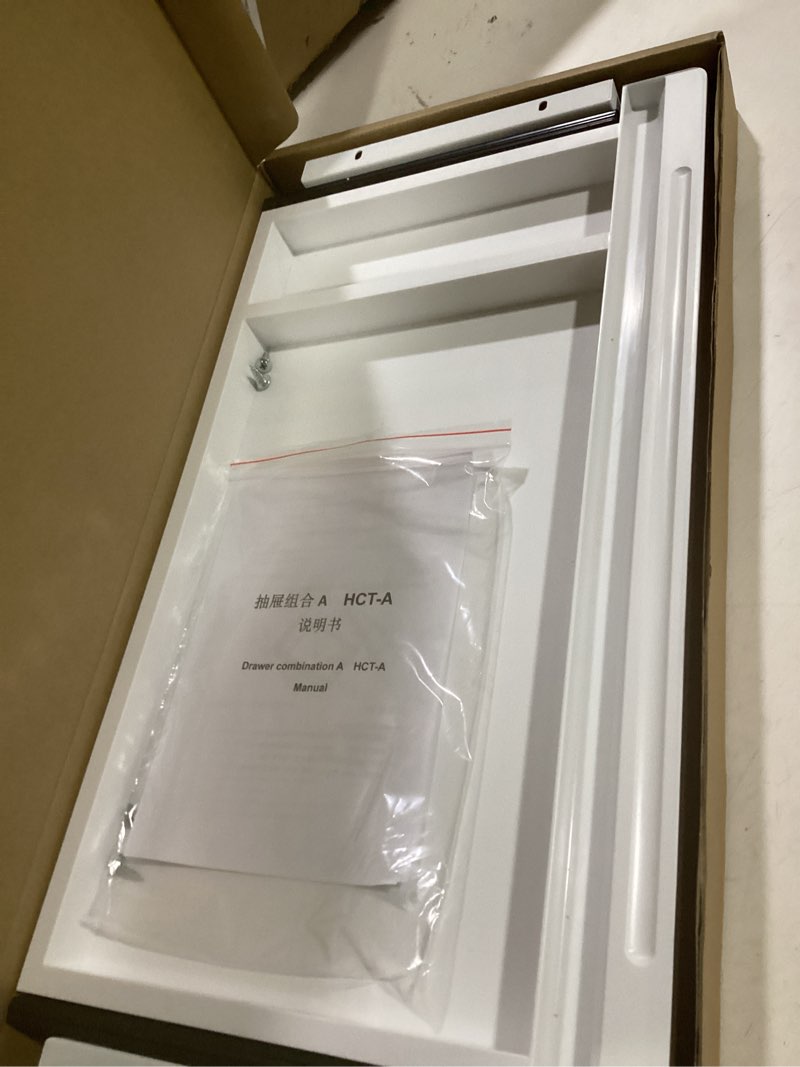 Condition photo showing Good Condition for under desk mounted sliding drawer to pull out, attachable desk pencil drawer ball-bearing slides white