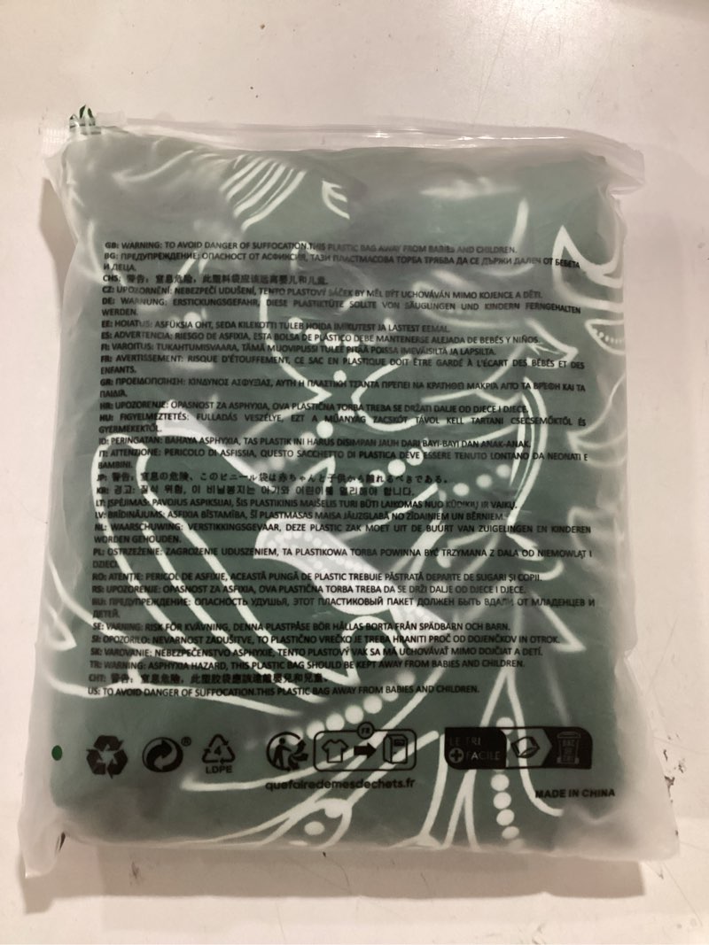 Condition photo showing New/Like New for Gardenwed Women's Floral Print Maxi Dress,Spaghetti Strap Smocked Bodice A-Line Sundress with Pockets Medium Green