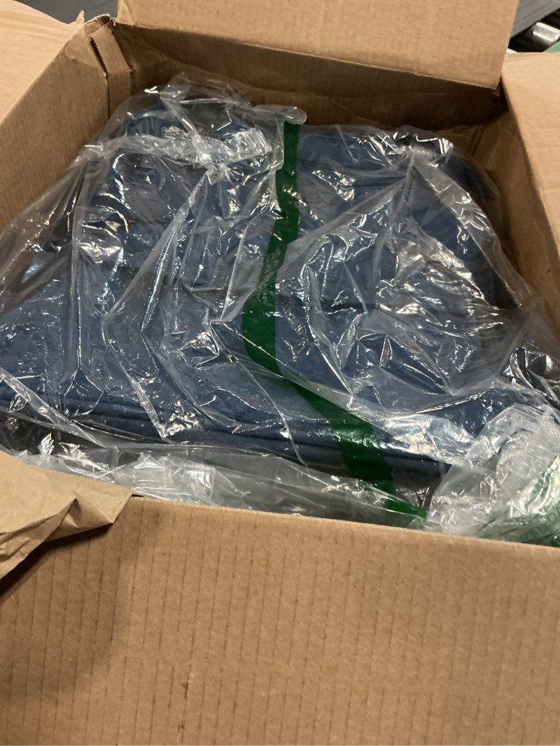 Condition photo showing New/Like New for KROSER Carry On Underseat Multi-functional, 16-inch Underseater Lightweight Overnight Suitcase for Women, Haze Blue