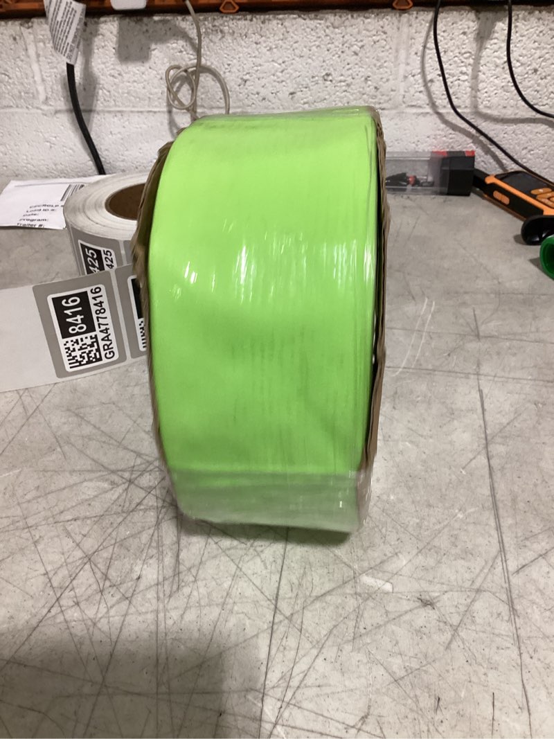 Condition photo showing As Is for eastrans 2''x25ft pool backwash hose,heavy duty discharge lay flat hose for swimming pool,drain hoses with 2 clamps,6 bar,green
