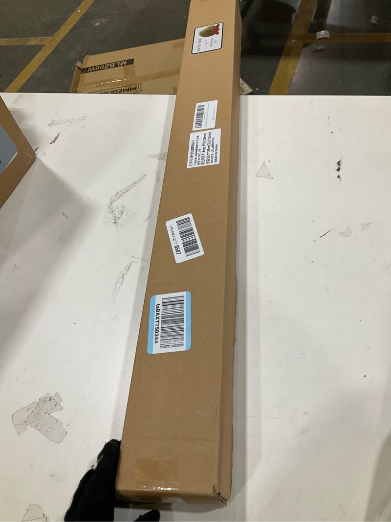 Condition photo showing Good Condition for MYshade Blackout Cordless Cellular Shades Honeycomb Shade for Indoor Windows Room Darkening Blinds for Home Office Pull Down Window Shades Easy to Install 35.5 inch Wide, H72 Beige Pleated Shade Beige 35.5"W x 72"H