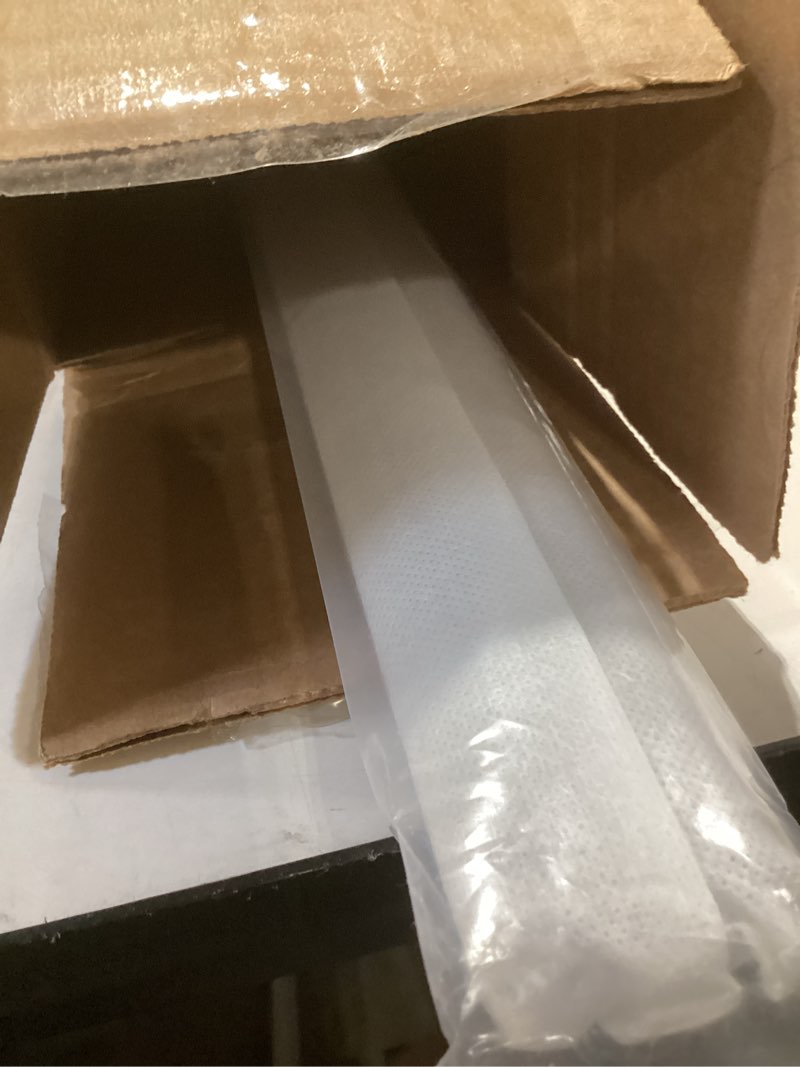 Condition photo showing Good Condition for 2-pack ultra clear shower door bottom seal (5/16'' x 39'', polycarbonate) frameless glass shower door sweep seal strip - stop leaks and create a water barrier standard - 5/16 inch (8mm) - n/a