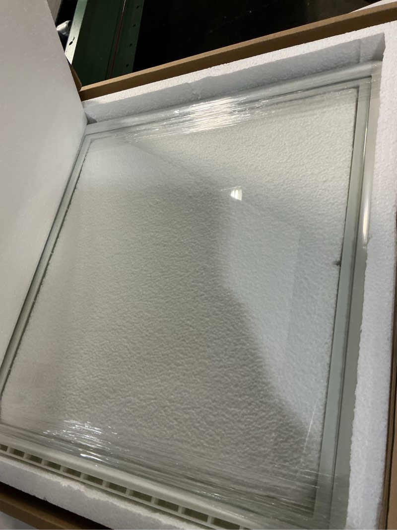 Condition photo showing New/Like New for 241969501 Refrigerator Shelf Frame With Glass, Refrigerator Drawer Cover for Frigidaire Replacement Shelf With 240443384 Glass (241969501 Refrigerator Shelf Frame With Glass)