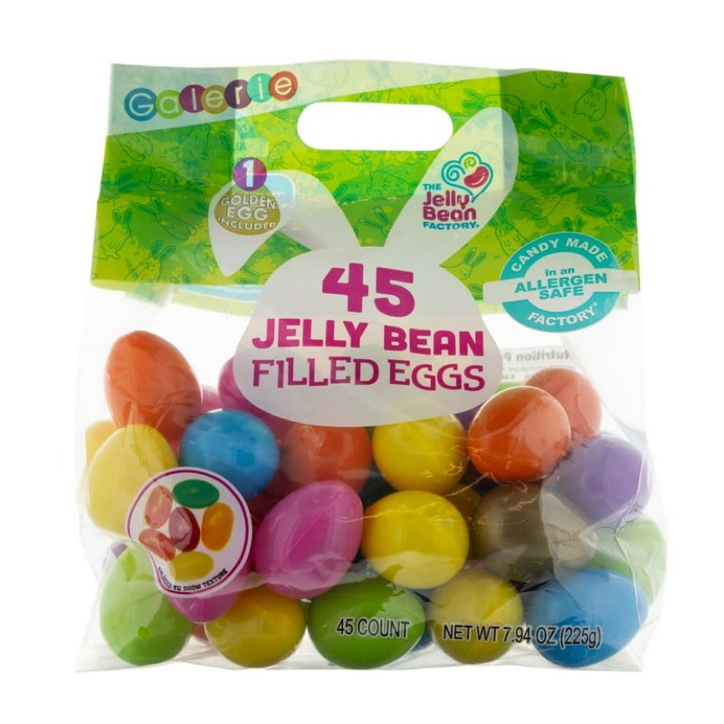 Set of 2 Galerie 90 Count Egg Hunt Bag with Jellybeans, 7.94 oz