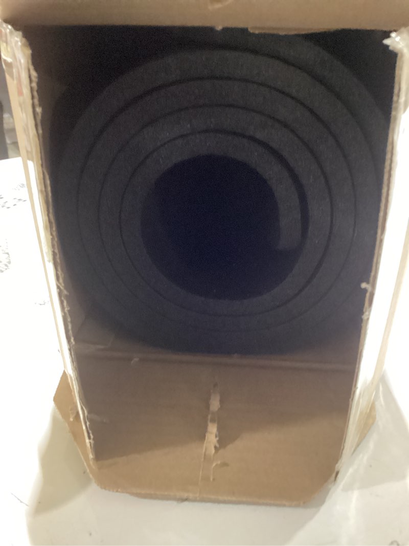 Condition photo showing Good Condition for amazon basics extra thick exercise yoga mat with carrying strap black 1/2 inch