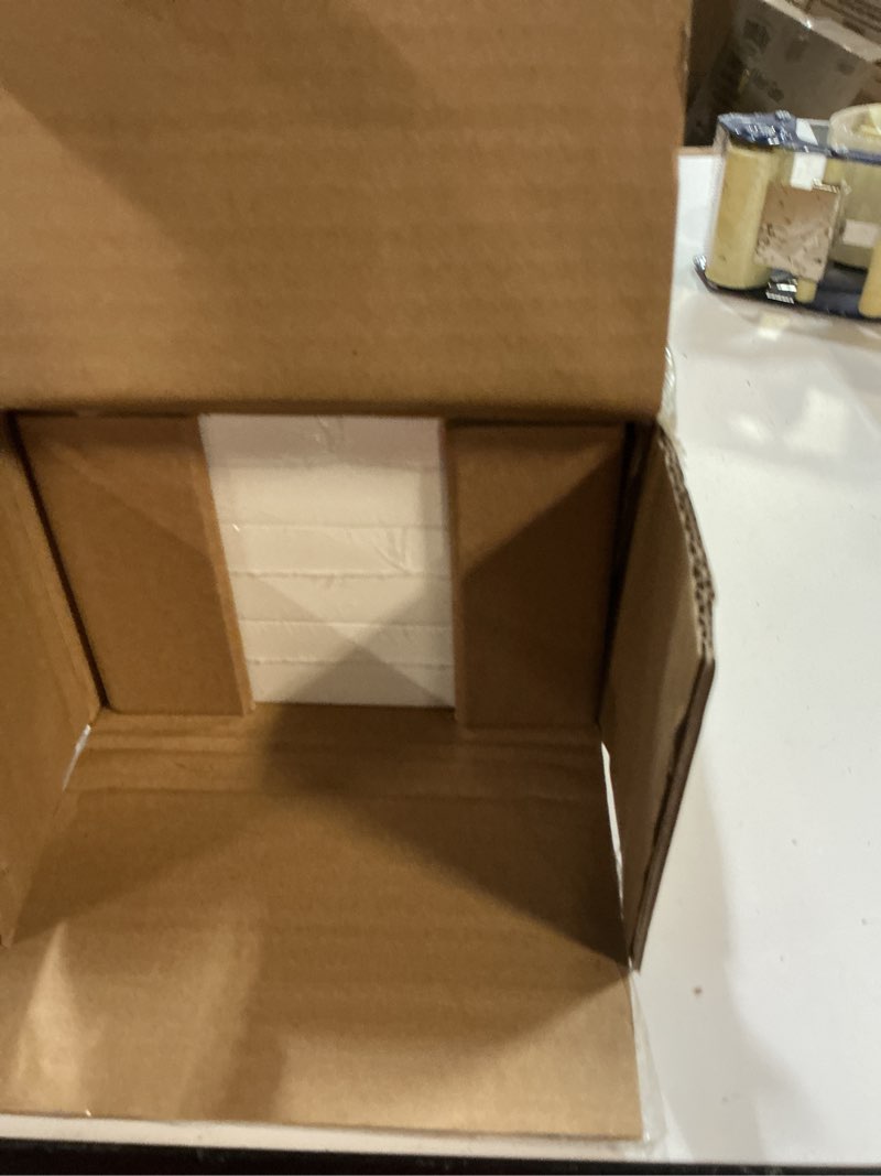 Condition photo showing New/Like New for Ballucci Floating Shelves for Wall, 24" Wood Wall Shelf Set of 3, Invisible Brackets Floating Shelf, Decor Living Room, Bathroom, Bedroom, Kitchen, 6" Depth, White 24" - 3 Pieces White