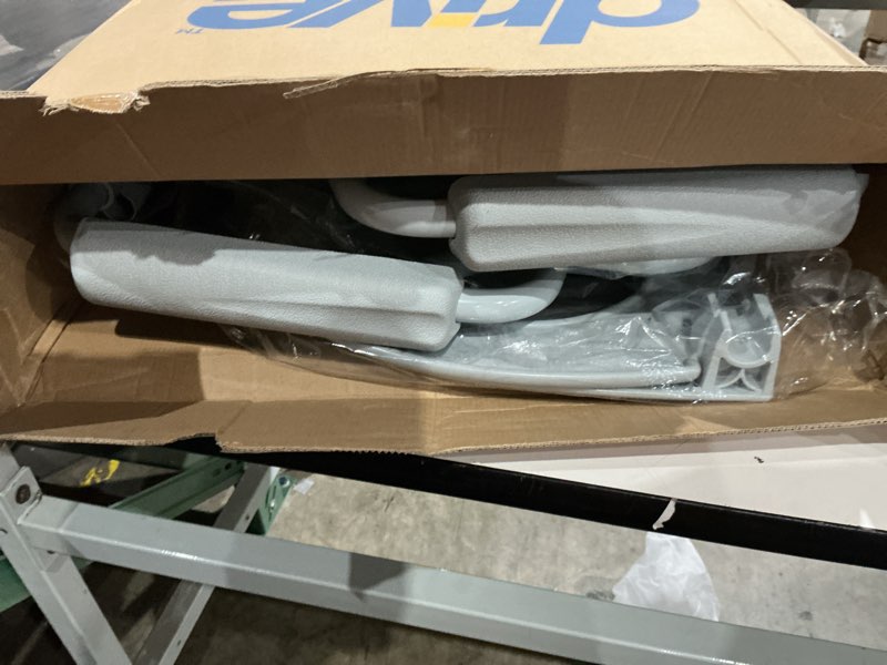 Condition photo showing As Is for commode, folding,1/cs