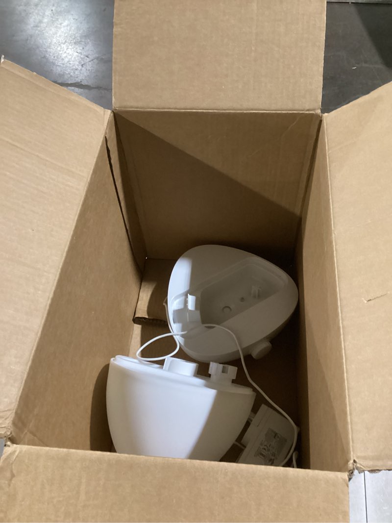 Condition photo showing Good Condition for Frida Baby 3-in-1 Cool Mist Humidifier for Baby with Diffuser + Nightlight, Allergy Relief Baby Humidifier for Bedroom, Nursery + Large Rooms, Quiet, Auto Shut Off, Runs +24hrs