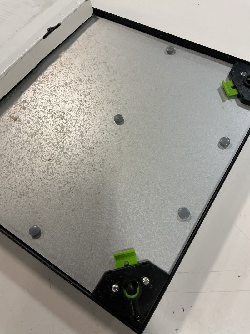 Condition photo showing As Is for 16"x22" chick brooder heater plate for baby chick duck | brooder plate for chicks with adjustable height, 50w constant temperature control, energy saving 16" x 22"