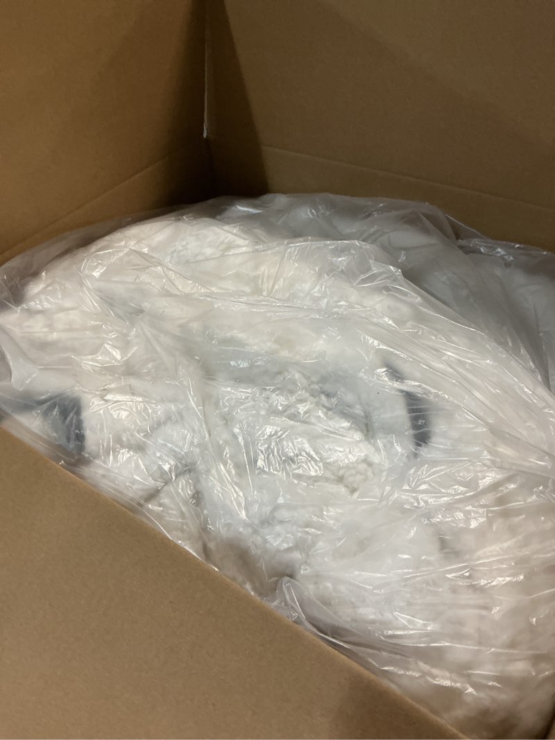 Condition photo showing Good Condition for Bedsure GentleSoft Sherpa Fleece Blankets Queen Size for Bed - Thick and Warm Throw for Women and Men, Non-Heated, Soft Fuzzy Plush Queen Blanket for Winter, Grey, 90x90 Inches Queen (90" x 90") 01 - Grey