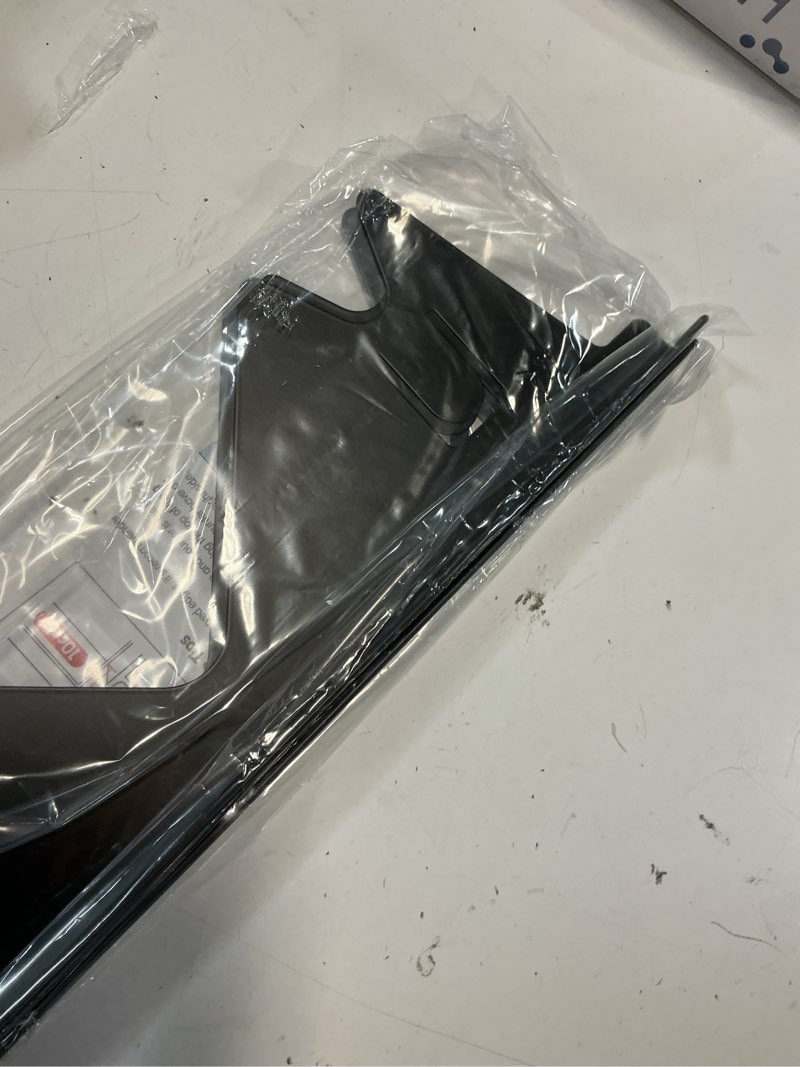 Condition photo showing Good Condition for stainless steel stove gap covers (2pcs), stove gap filler for kitchen oven counter side gap, range trim kit, easy clean and heat resistant, adjustable length 13.8" to 27.5" 1 black