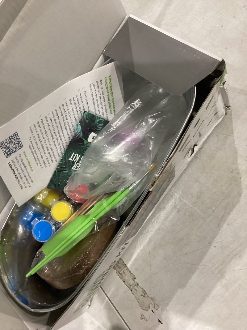 Condition photo showing Good Condition for dan&darci paint & plant flower growing kit for kids - gift ideas age 5 6 7 8-12 year old girl - birthday crafts gifts for girls & boys, fun children gardening kits, art projects for ages 5-12 years